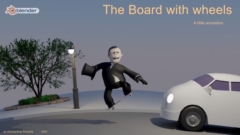 The board with wheels